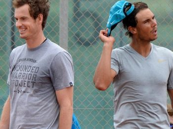 Andy Murray and Rafael Nadal