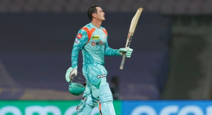 IPL 2022: Evin Lewis’s catch turned things around for us – Quinton de Kock